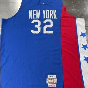 Rare vintage Julius Erving New Jersey nets jersey